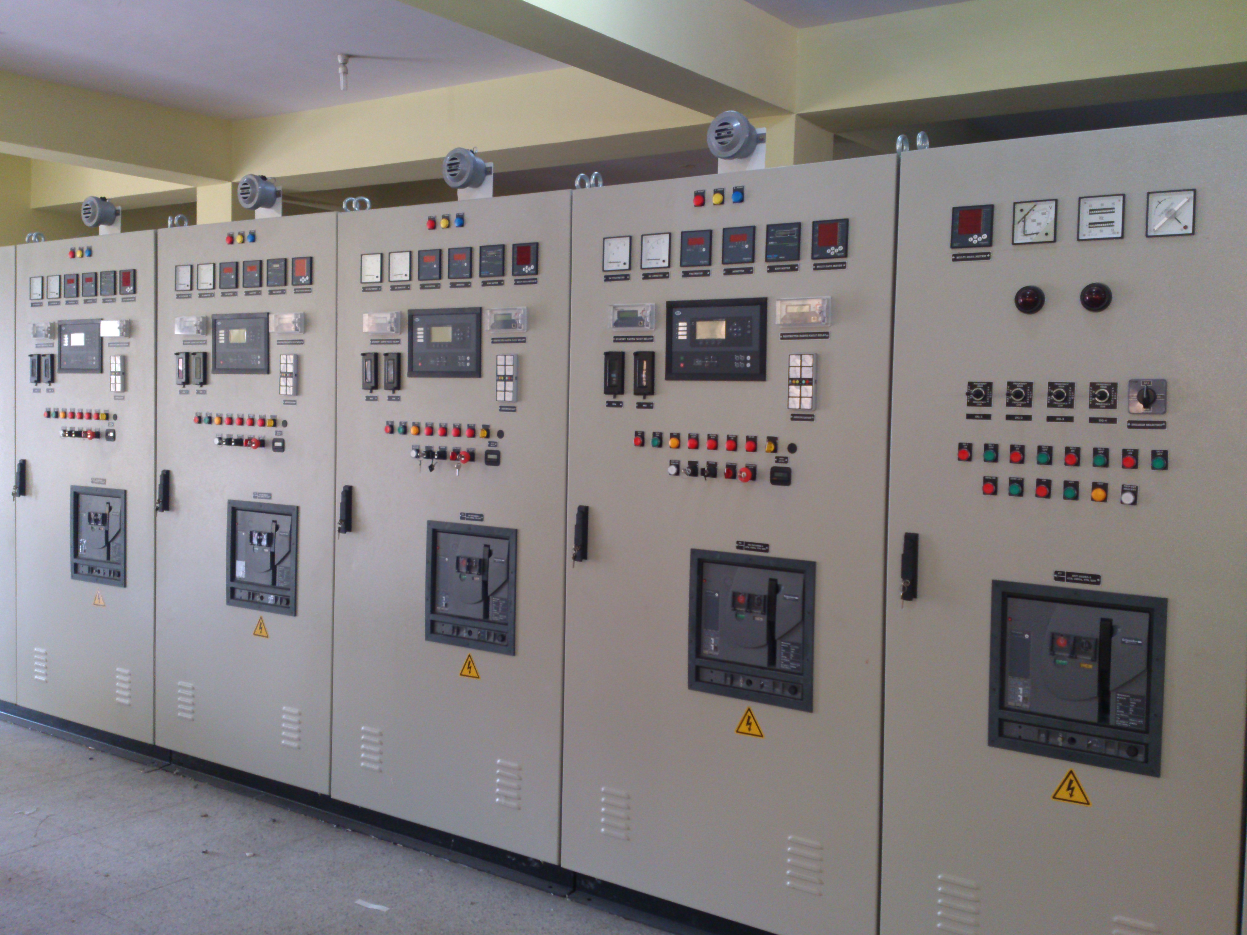 Data Centres & Telecom control panel application
